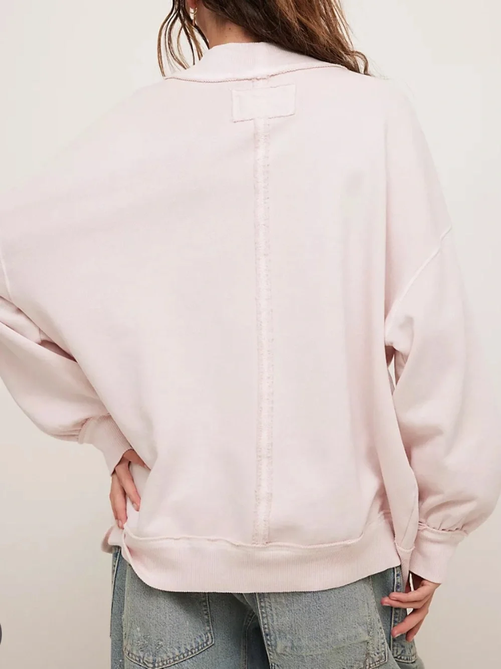 PALM SPRINGS PULLOVER MAUVE CHALK